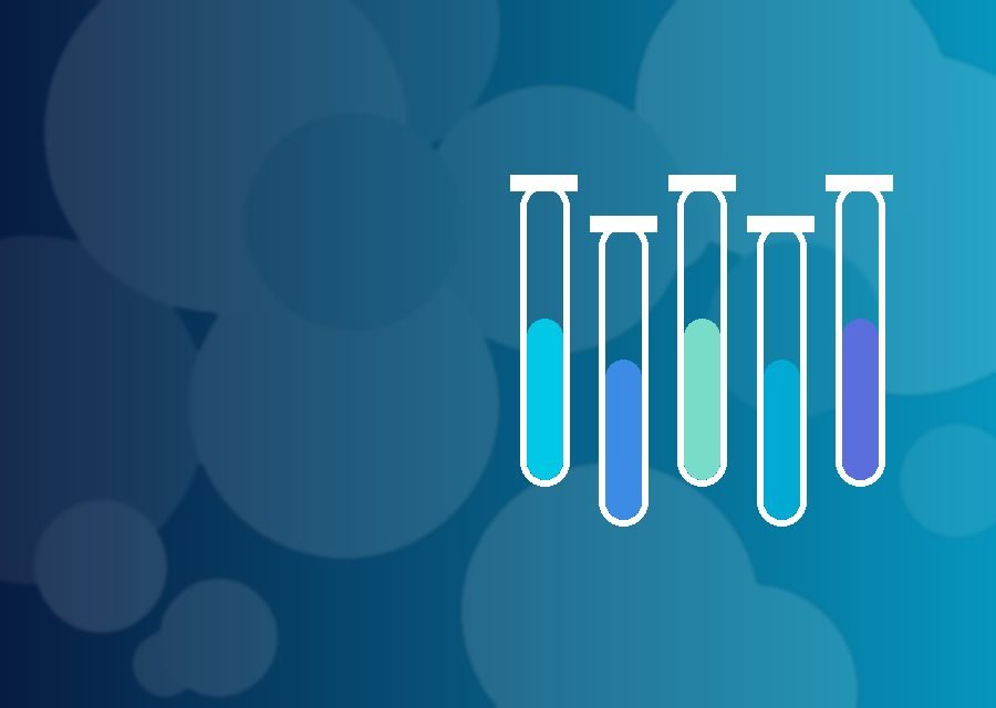 Illustration: laboratory test tubes